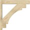 Ekena Millwork Merced Block Rough Sawn Outlooker, Douglas Fir, 6"W x 32"D x 32"H OUT06X32X32MRC05RDF - alternate 4